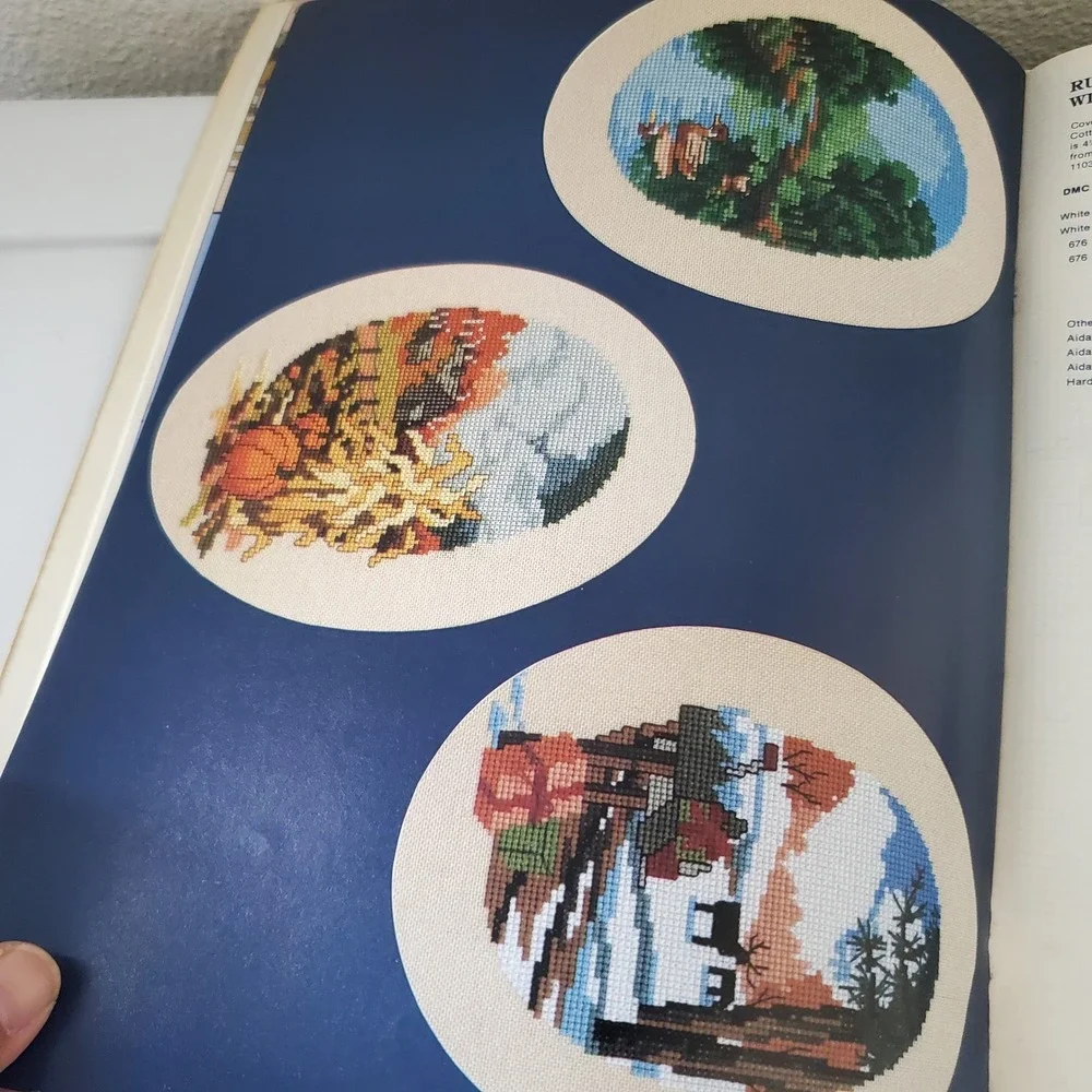 An Early Country Morning Cross Stitch Pattern Book Vanessa-Ann Collection VAC 17